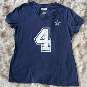 Team Apparel Navy V-Neck T-Shirt